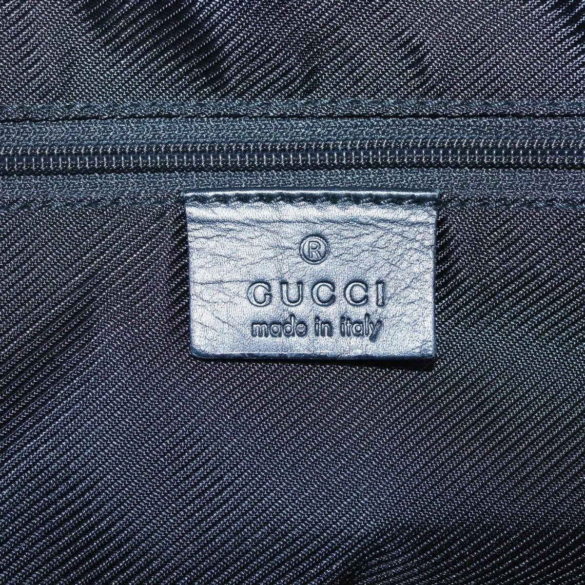 Gucci Vintage Zip Boston Bag GG Canvas, BLACK, CANVAS, Handbag