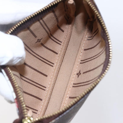 Louis Vuitton Pochette Accessoires Limited Edition Monogram Canvas, BROWN, CANVAS, Clutche & pouche