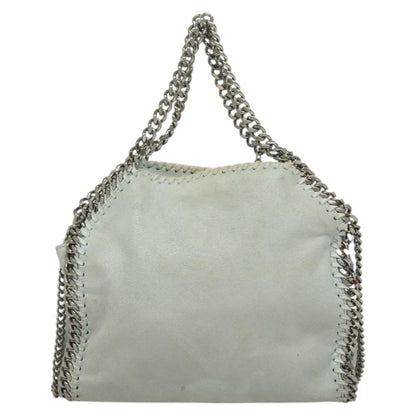 Stella McCartney Falabella Fold Over Crossbody Bag Suede, BLUE, SUEDE, Crossbody bag