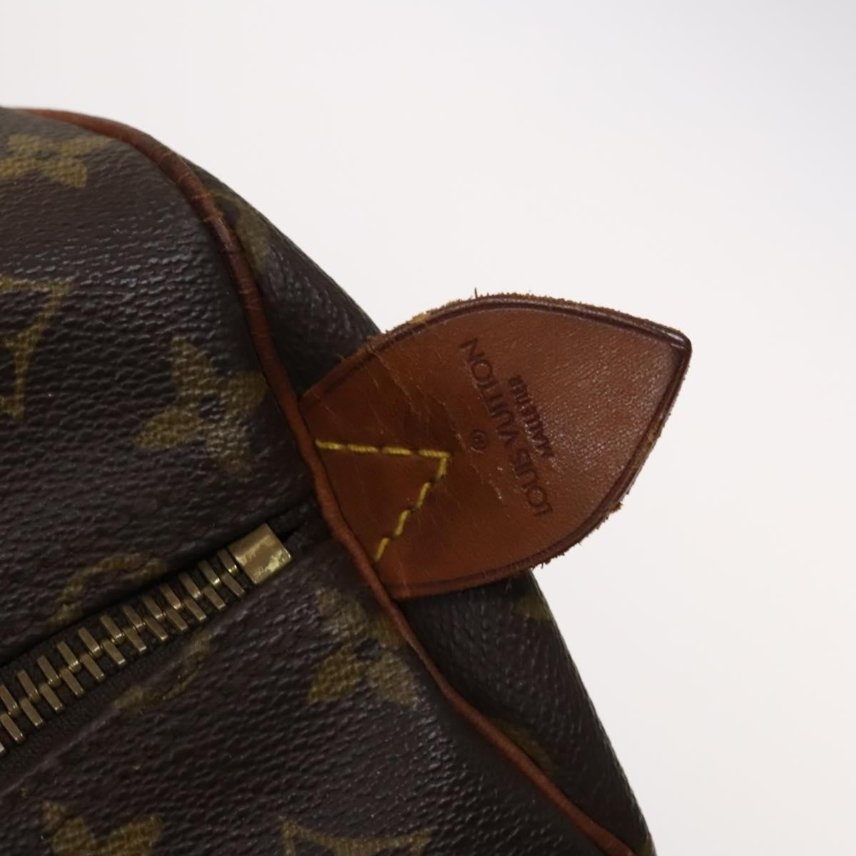 Louis Vuitton Keepall Bag Monogram Canvas, BROWN, CANVAS, Travel bag