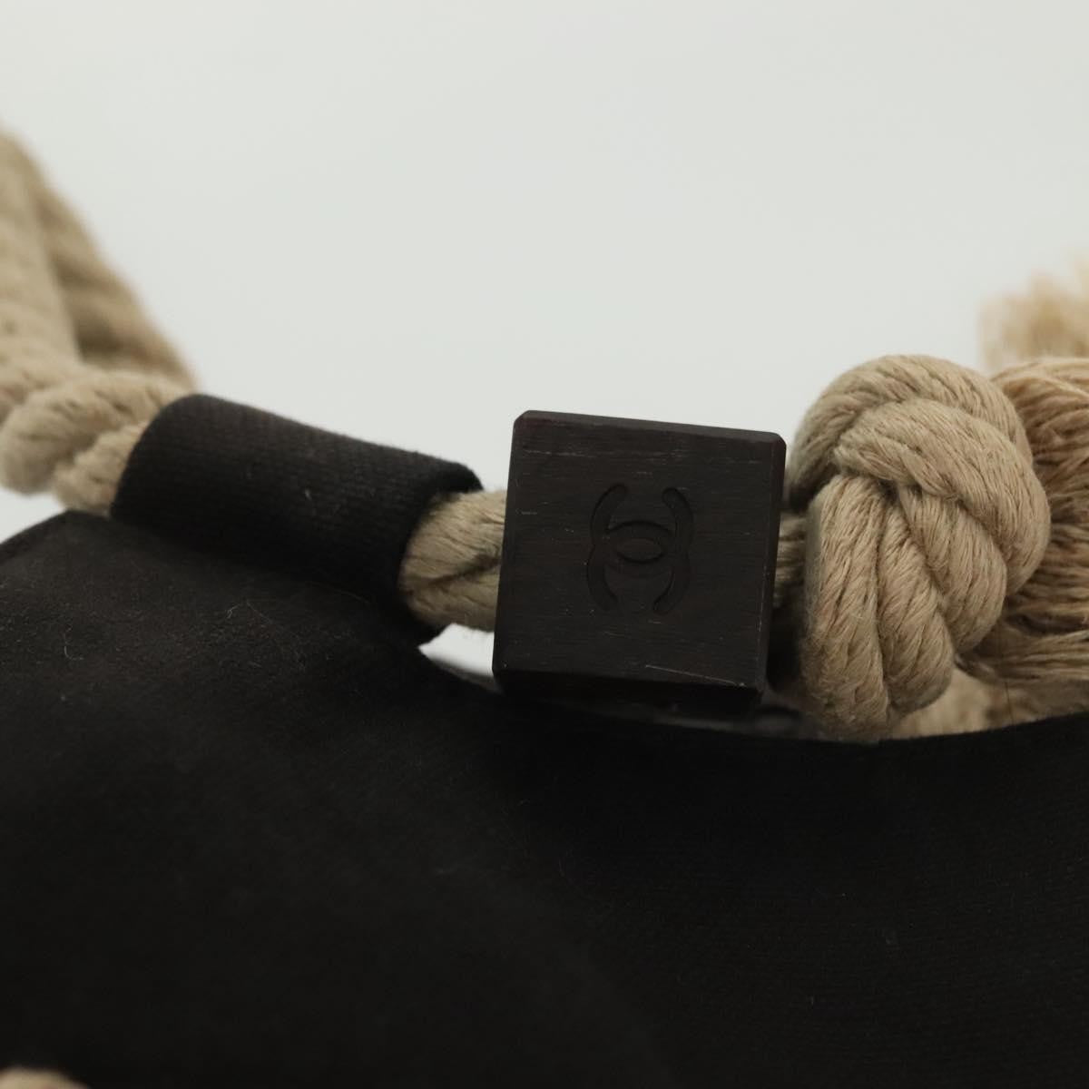 Chanel Camellia Flower Tote Canvas, BLACK, CANVAS, Tote bag