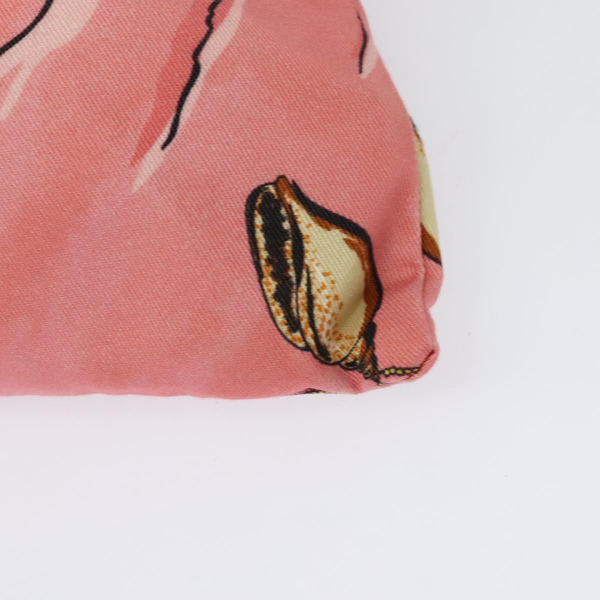 Loewe Drawstring Pouch Printed Canvas, PINK, CANVAS, Clutche & pouche