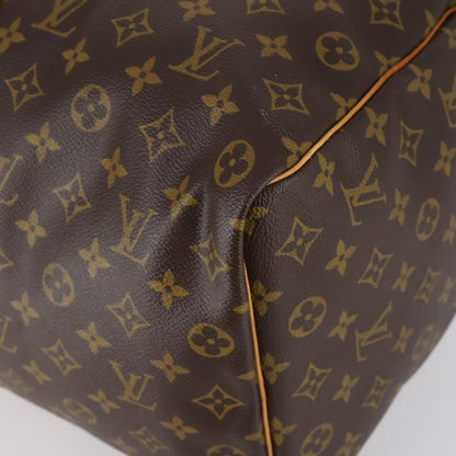 Louis Vuitton Keepall Bag Monogram Canvas, BROWN, CANVAS, Travel bag