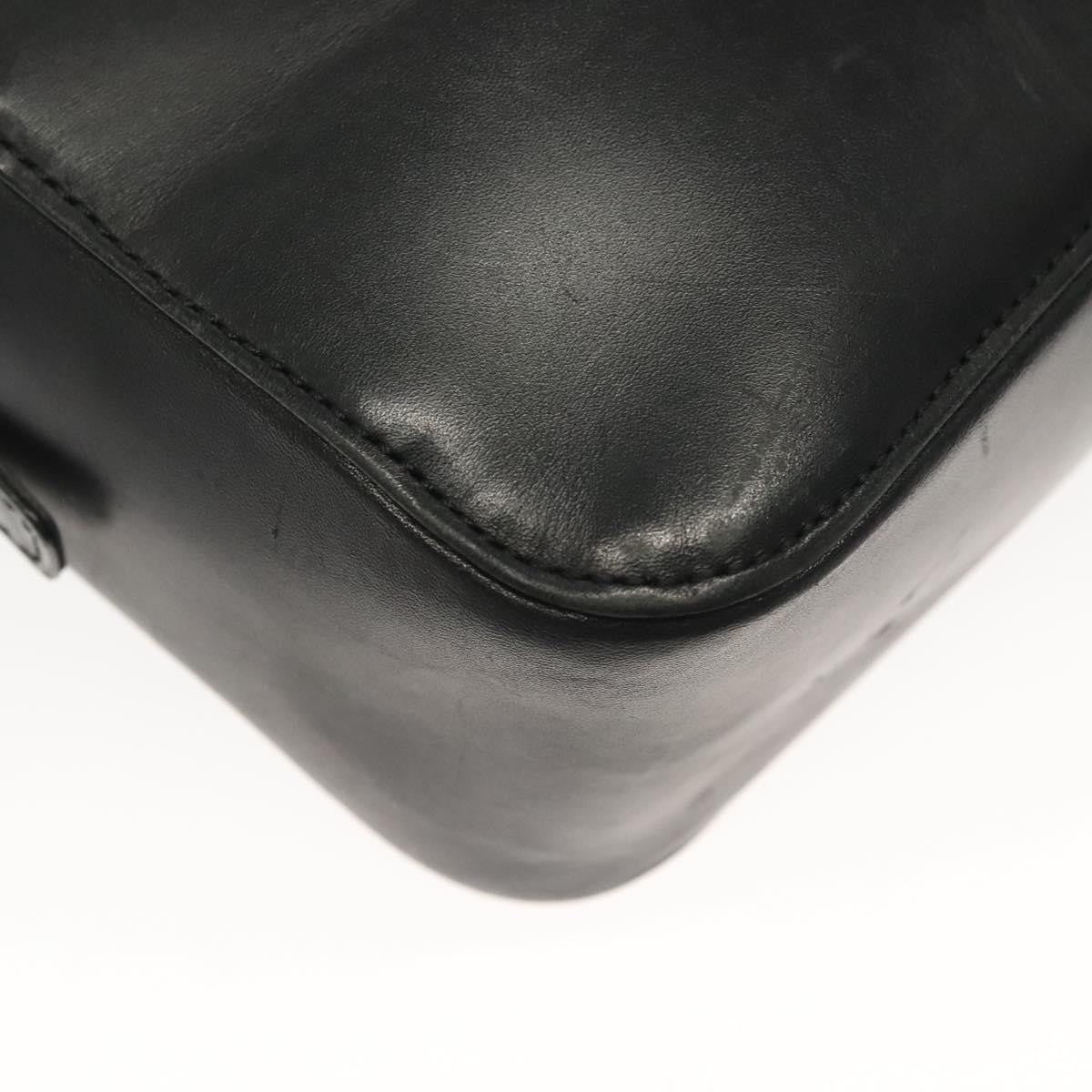 Burberry Nova Check Handbag Leather and Nylon, BLACK, LEATHER, Handbag