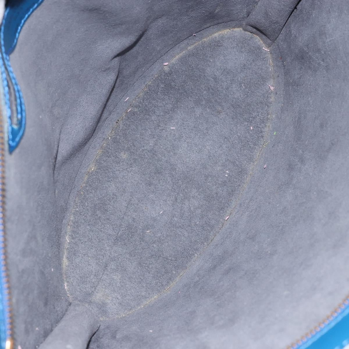 Louis Vuitton Saint Jacques Handbag Epi Leather, BLUE, LEATHER, Handbag