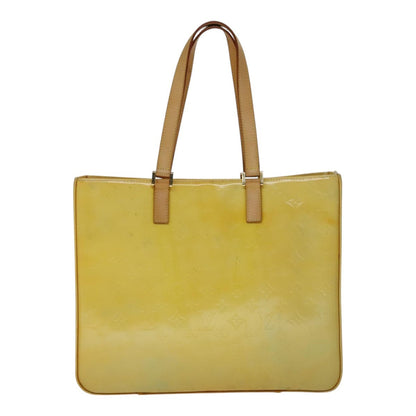 Louis Vuitton Columbus Handbag Monogram Vernis, YELLOW, PATENT_LEATHER, Handbag