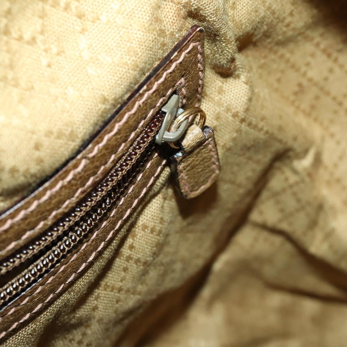 Gucci Vintage Boston Bag Canvas, BEIGE, CANVAS, Travel bag