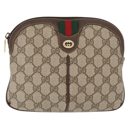 Gucci Vintage Web Crossbody Bag GG Coated Canvas, BEIGE, CANVAS, Shoulder bag