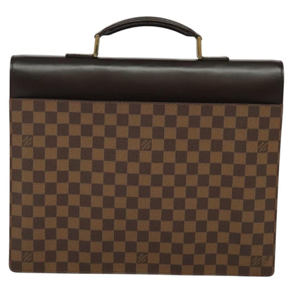 Louis Vuitton Altona Bag Damier, BROWN, CANVAS, Briefcase