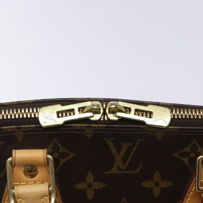 Louis Vuitton Vintage Alma Handbag Monogram Canvas, BROWN, CANVAS, Handbag