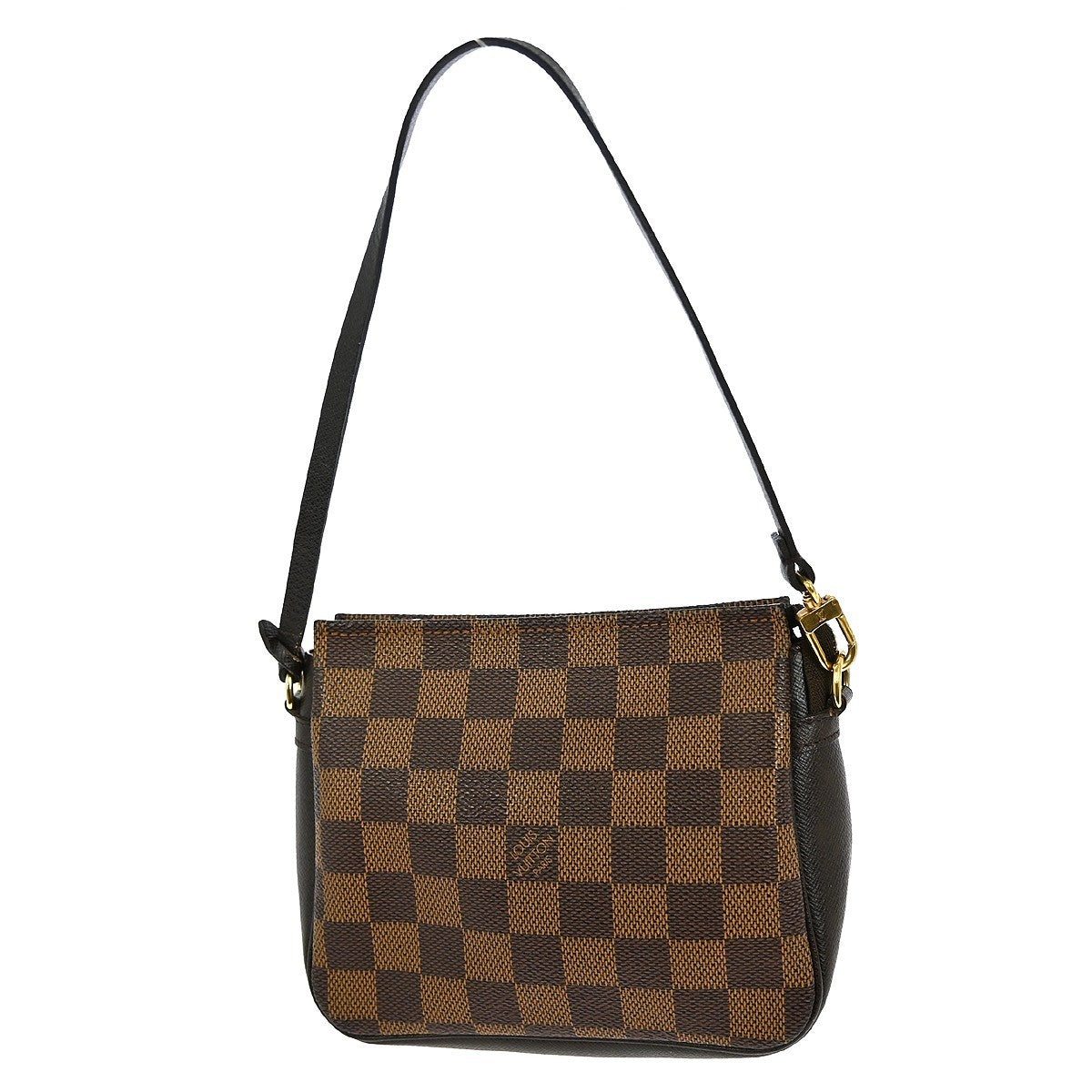 Louis Vuitton Trousse Make Up Bag Damier Canvas, BROWN, CANVAS, Shoulder bag