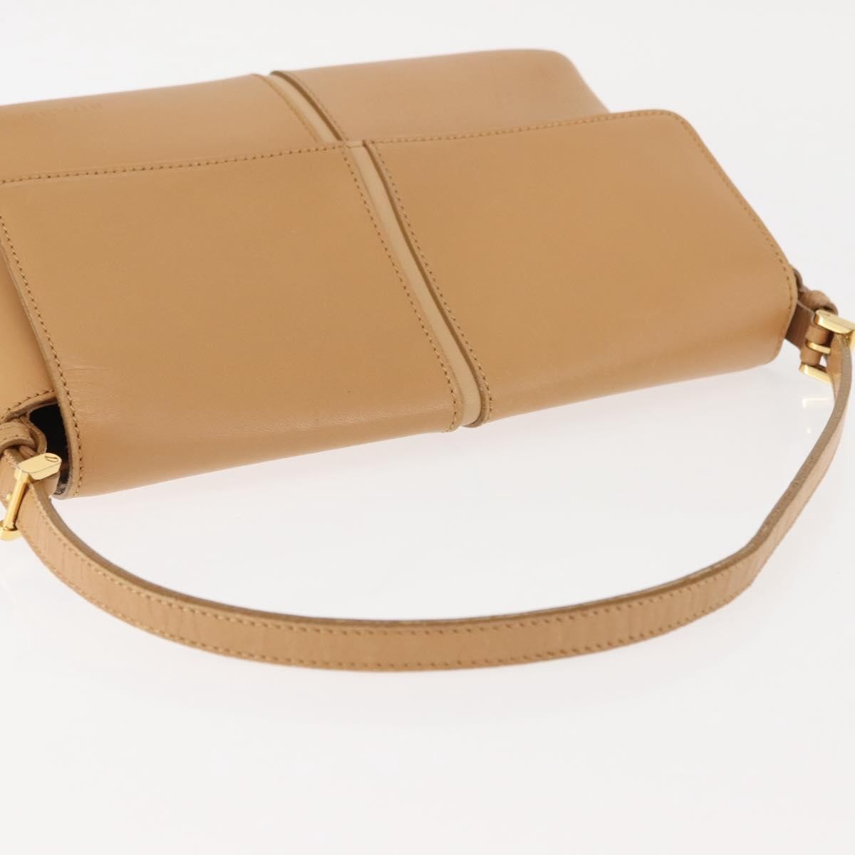 Burberry Shoulder Bag Leather, BEIGE, LEATHER, Shoulder bag