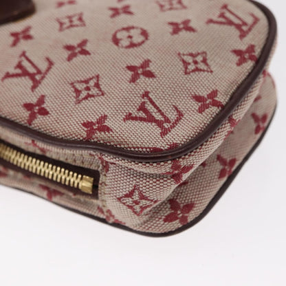 Louis Vuitton Camera Bag Mini Lin, RED, CANVAS, Clutche & pouche