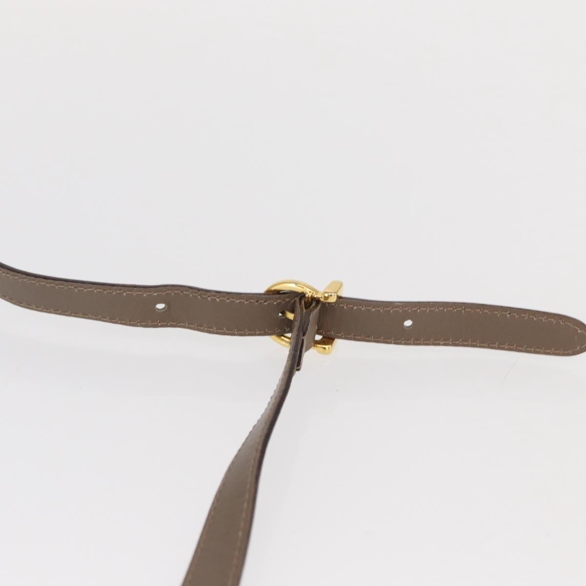 Salvatore Ferragamo Vala Handbag Canvas, BEIGE, CANVAS, Handbag