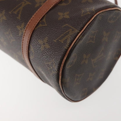 Louis Vuitton Papillon Handbag Monogram Canvas, BROWN, CANVAS, Handbag