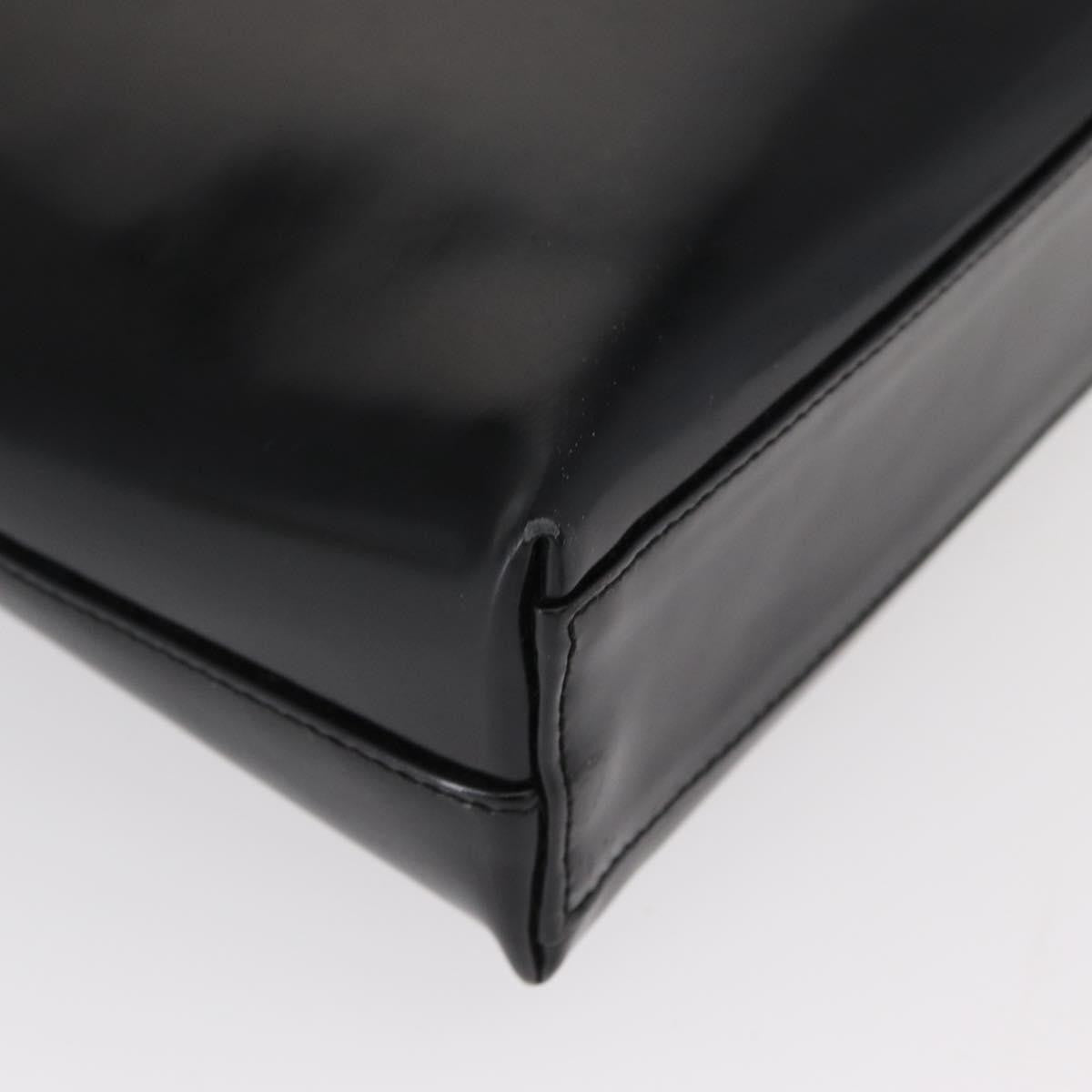 Salvatore Ferragamo Gancini Shoulder Bag Leather, BLACK, LEATHER, Shoulder bag