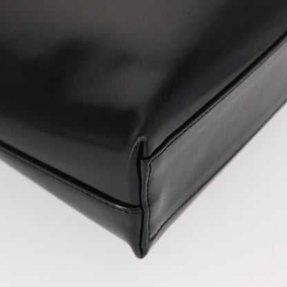 Salvatore Ferragamo Gancini Shoulder Bag Leather, BLACK, LEATHER, Shoulder bag