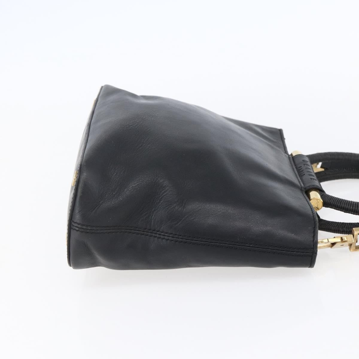 Celine Handbag Leather, BLACK, LEATHER, Handbag
