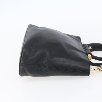 Celine Handbag Leather, BLACK, LEATHER, Handbag