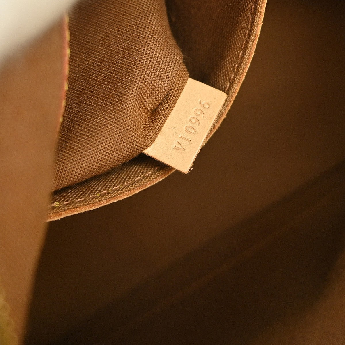 Louis Vuitton Alma Handbag Monogram Canvas, BROWN, CANVAS, Handbag