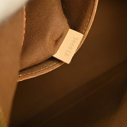 Louis Vuitton Alma Handbag Monogram Canvas, BROWN, CANVAS, Handbag