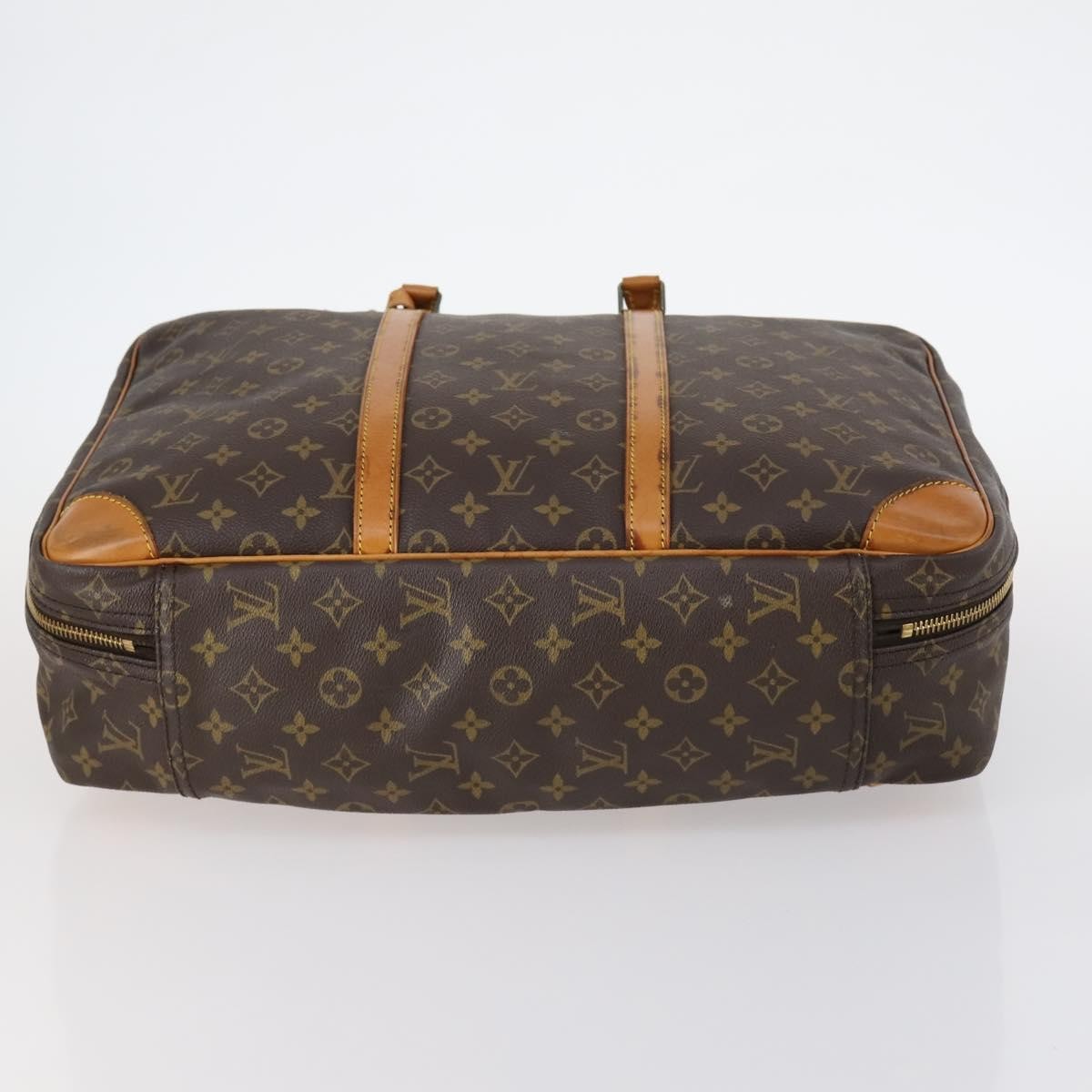 Louis Vuitton Sirius Handbag Monogram Canvas, BROWN, CANVAS, Travel bag
