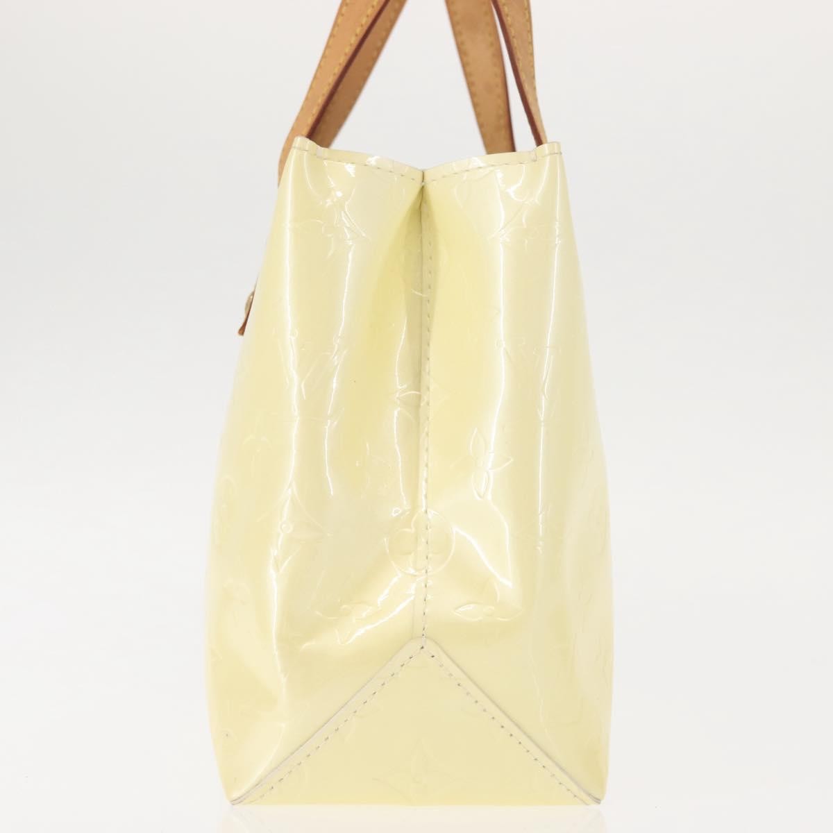Louis Vuitton Reade Handbag Monogram Vernis, YELLOW, PATENT_LEATHER, Handbag