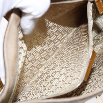 Gucci Jackie Bag Patent Leather, BEIGE, SUEDE, Shoulder bag