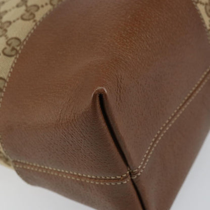 Gucci Bree Dome Tote GG Canvas with Leather, BEIGE, CANVAS, Tote bag