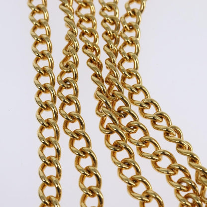 Salvatore Ferragamo Vintage Gancini Chain Shoulder Bag Leather, BLACK, LEATHER, Shoulder bag