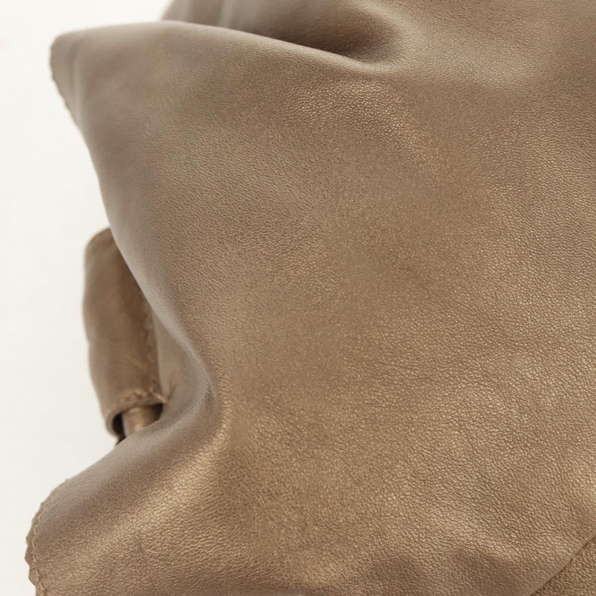 Loewe Anagram Logo Nappa Aire Hand Bag Leather, GOLD, LEATHER, Handbag