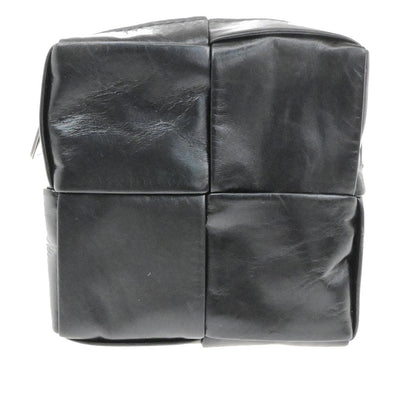 Bottega Veneta Cassette Belt Bag Padded Intrecciato Leather, BLACK, LEATHER, Crossbody bag