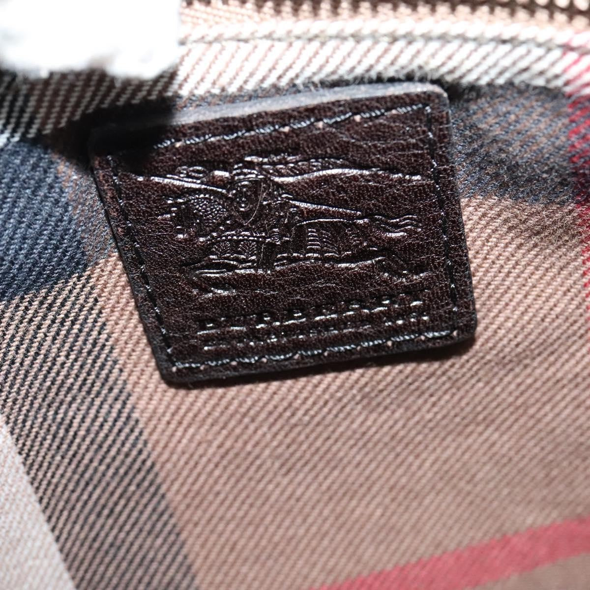 Burberry Vintage Shoulder Bag Leather, BROWN, LEATHER, Shoulder bag