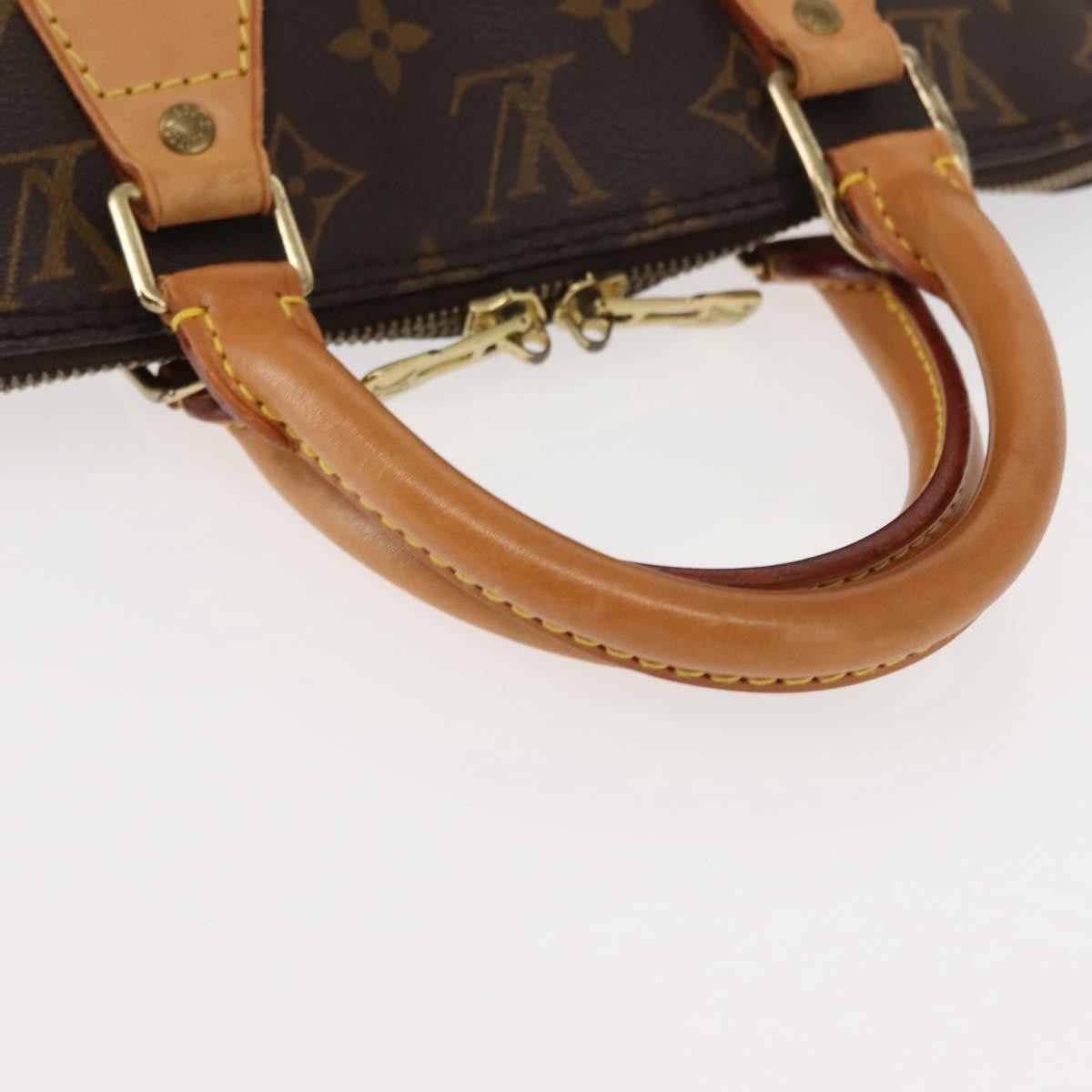 Louis Vuitton Alma Handbag Monogram Canvas, BROWN, CANVAS, Handbag