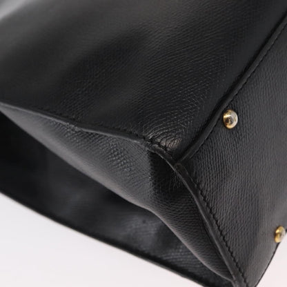 Celine Tote bag Leather, BLACK, LEATHER, Tote bag
