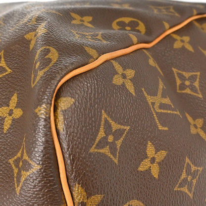 Louis Vuitton Keepall Bag Monogram Canvas, Brown, Canvas, Travel Bag