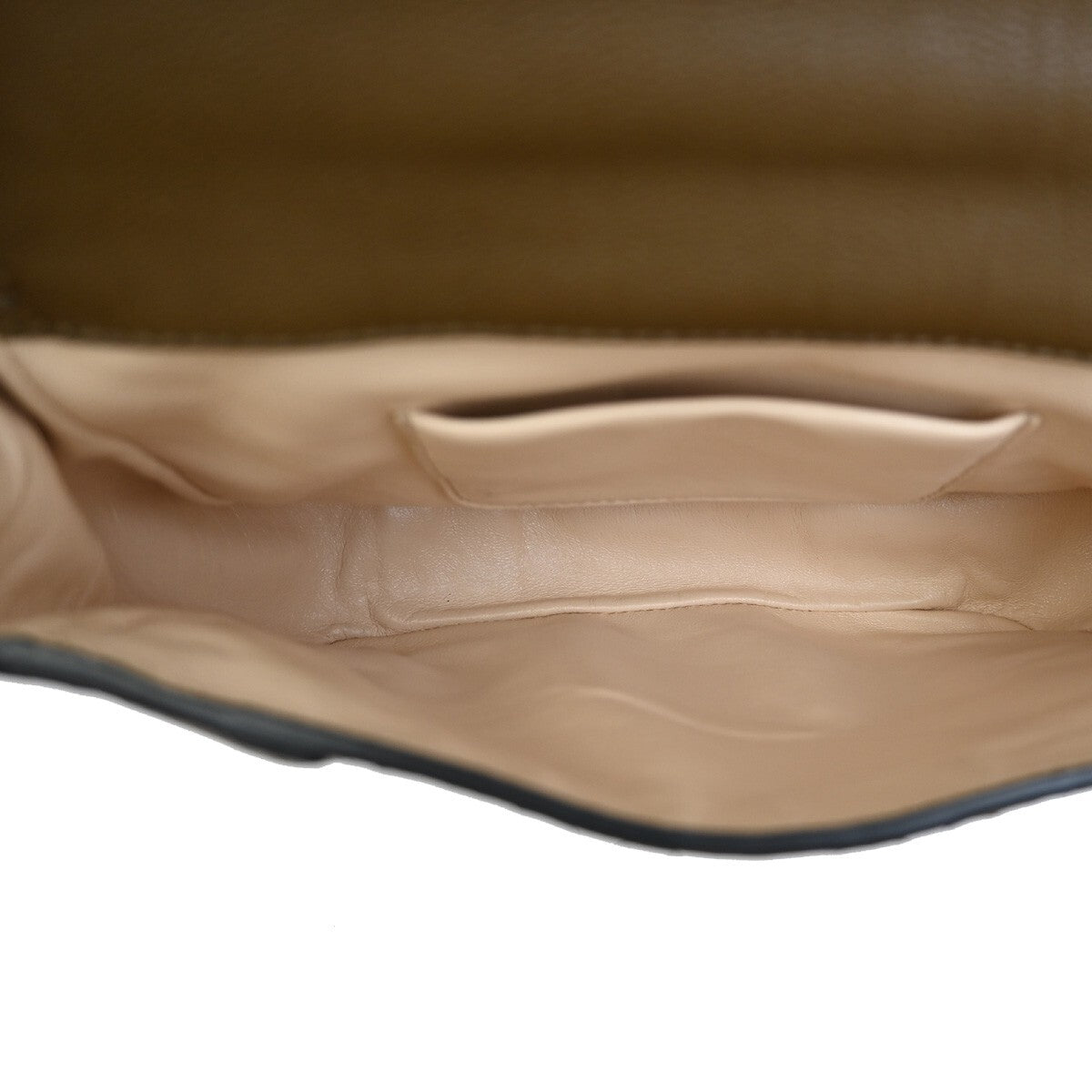 Chloe Elsie Shoulder Bag Perforated Leather, BEIGE, LEATHER, Shoulder bag