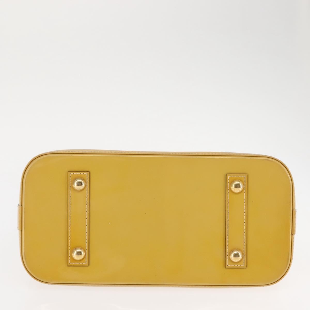 Louis Vuitton Alma Handbag Patent Leather, BEIGE, PATENT_LEATHER, Handbag
