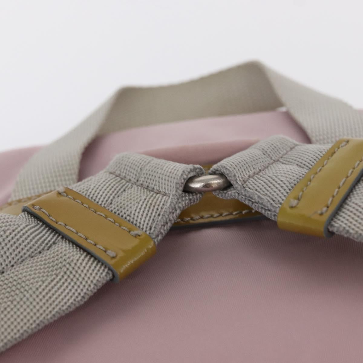 Prada Double Front Pocket Backpack Tessuto, PINK, NYLON, Backpack