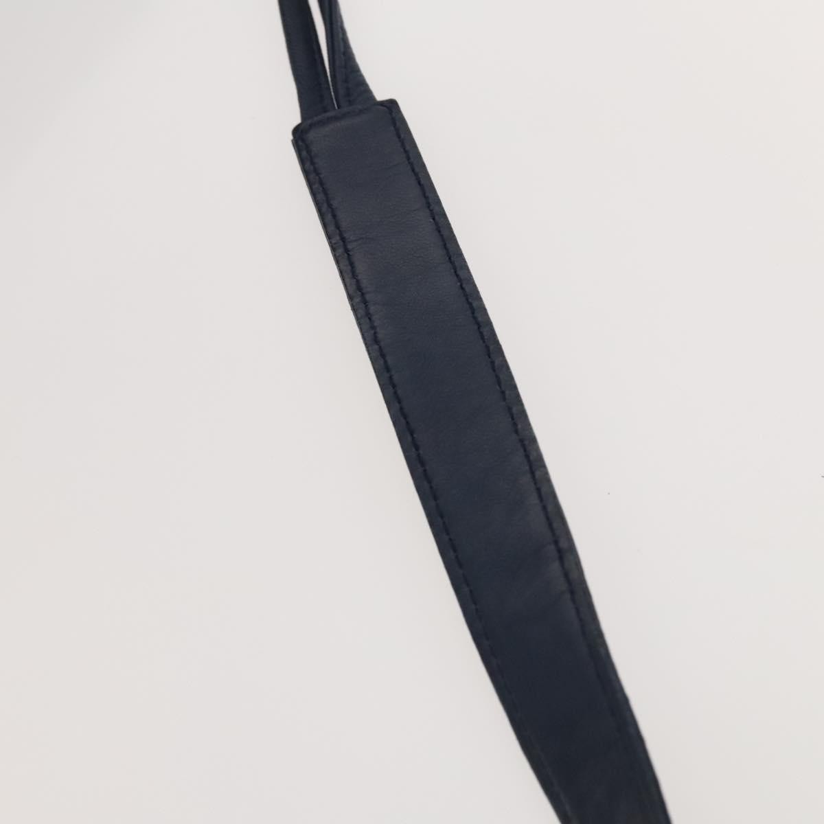 Loewe Anagram Shoulder Bag Leather, NAVY, LEATHER, Shoulder bag