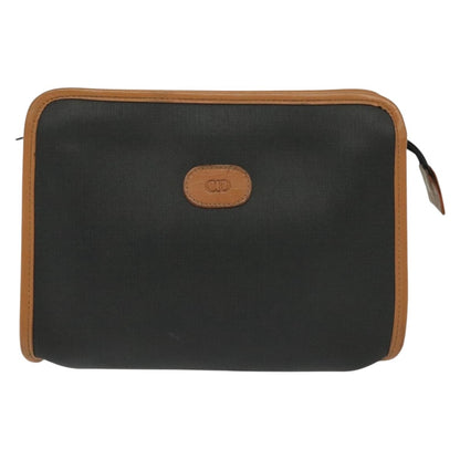 Christian Dior Homme Zip Around Pouch Leather, BLACK, PVC, Clutche & pouche
