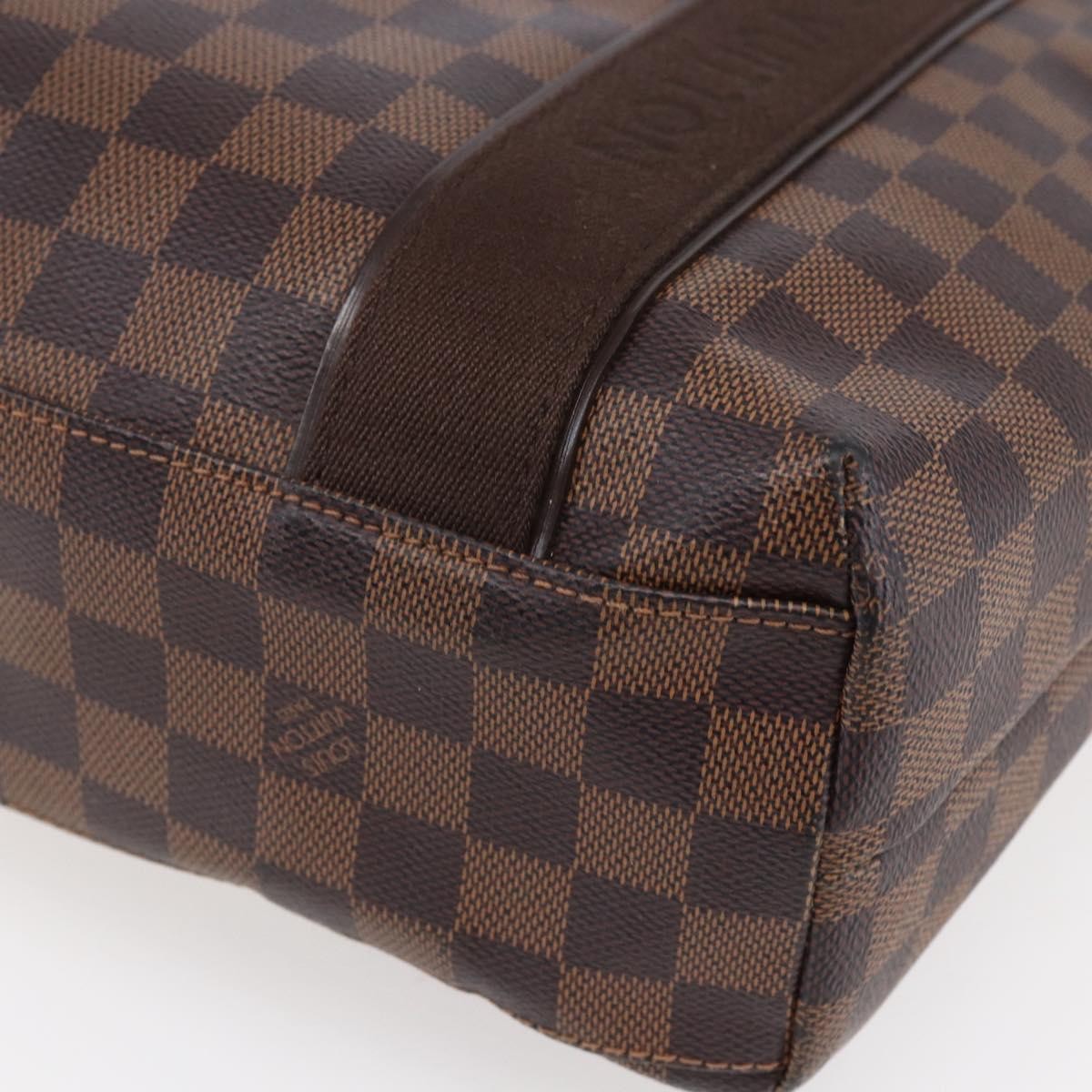 Louis Vuitton Cabas Beaubourg Damier, BROWN, CANVAS, Tote bag