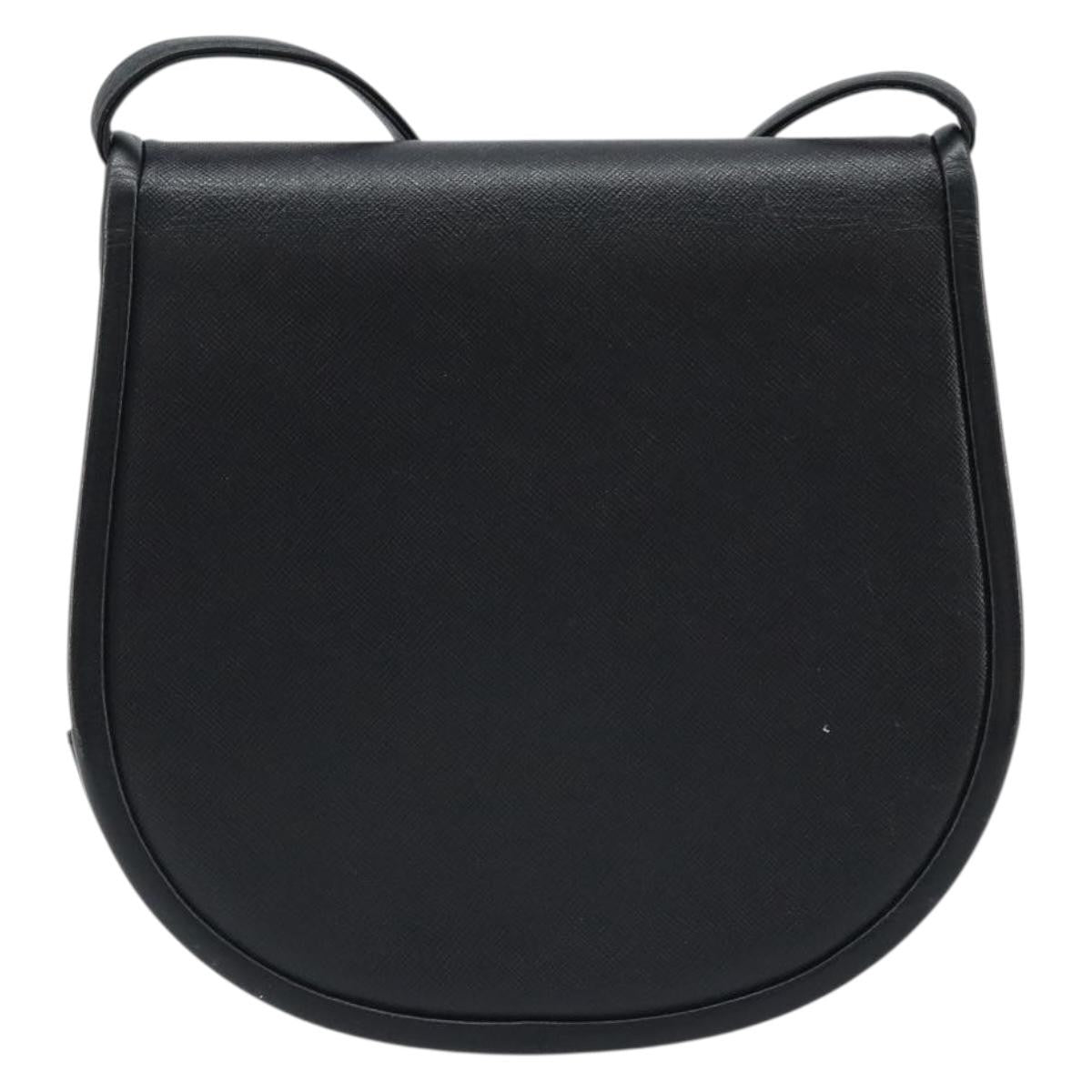 Saint Laurent Vintage Shoulder Bag Leather, Black, Leather, Shoulder Bag