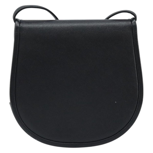 Saint Laurent Vintage Shoulder Bag Leather, Black, Leather, Shoulder Bag