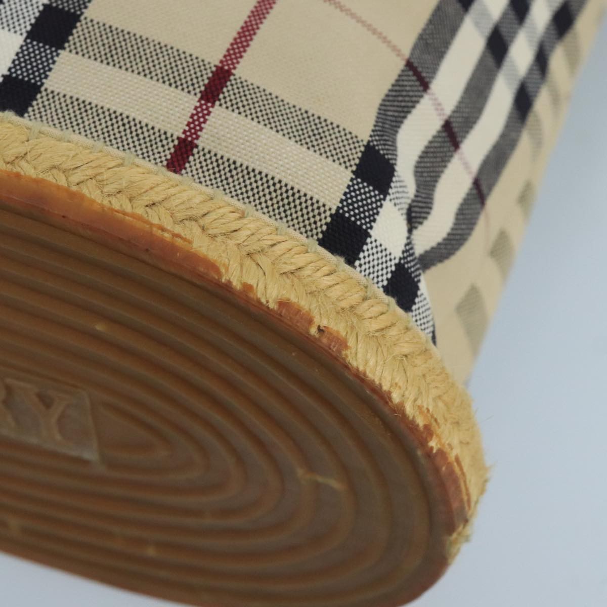 Burberry Nova check Shoulder bag Canvas, BEIGE, CANVAS, Shoulder bag