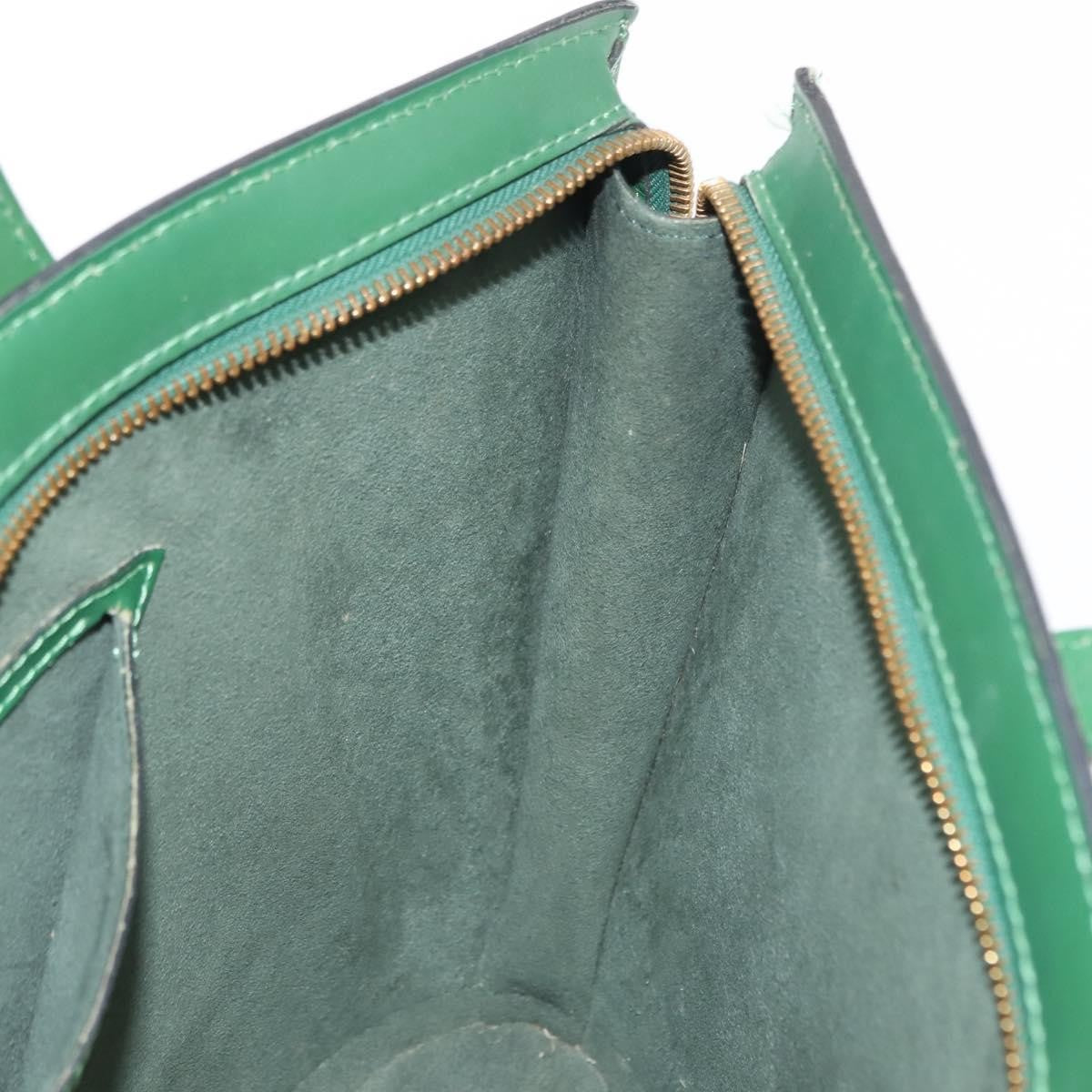 Louis Vuitton Saint Jacques Handbag Epi Leather, GREEN, LEATHER, Tote bag