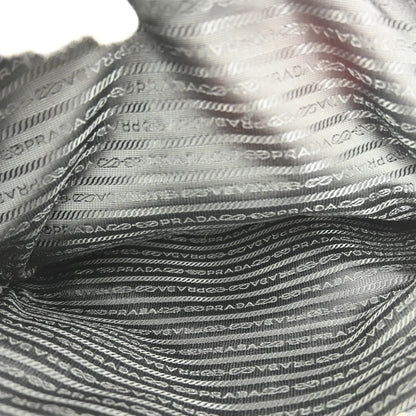 Prada Vintage Backpack Canvas, BLACK, CANVAS, Backpack