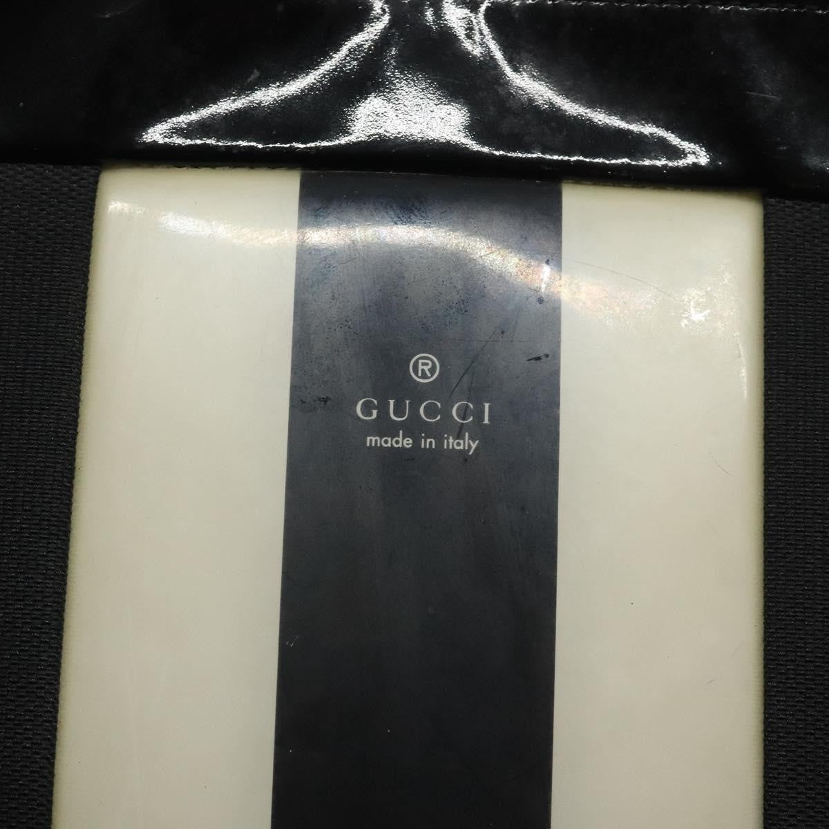 Gucci Sherry line shoulder bag Canvas, BLACK, CANVAS, Shoulder bag