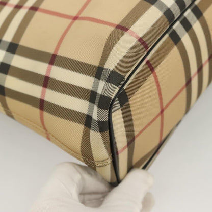 Burberry Nova Check Handbag Nova Check Canvas, BEIGE, CANVAS, Handbag