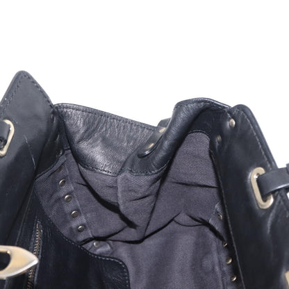 Valentino Garavani Rockstud Tote Soft Leather, BLACK, LEATHER, Tote bag